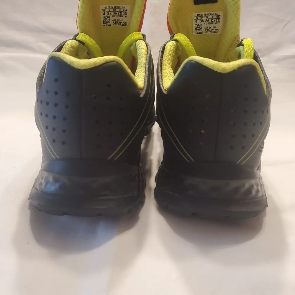 adidas Vigor Bounce Energy Black And Orange Men's Size 4 BY3448